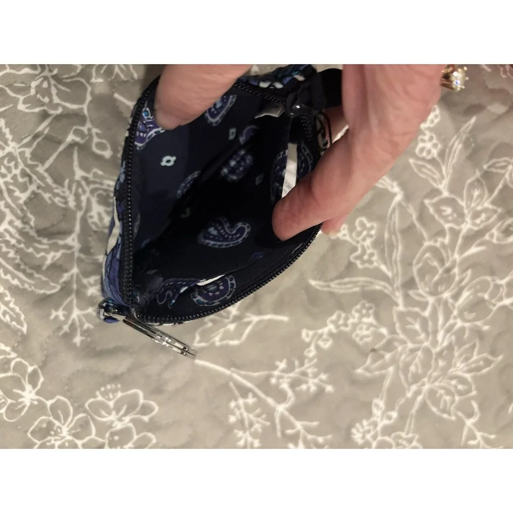 Vera Bradley‎ Baroque Coin zip ID case NWT retired - Picture 4 of 4